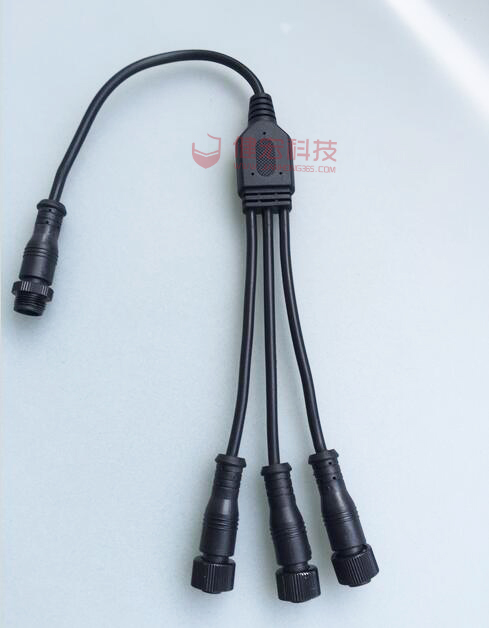 LED一拖三防水連接線 LED一拖三防水連接線