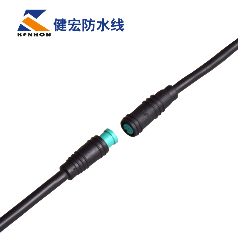 m6 2-6芯 IP65-IP66 公母插頭防水連接線