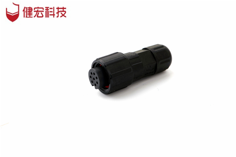 KM12J207鑄線式對接公插座